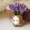Lavender Flower Brooch Pin