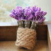 Lavender Flower Brooch Pin