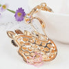 Unique Swan Pendant Keychain